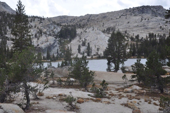 View of Upper Cathedral Lake, Sept 8, 2012. photo by kathryn arnold